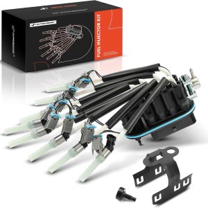 A-Premium Conjunto de inyector de combustible  Compatible con vehículos Chevy, Chevrolet, GMC, Cadillac  Suburban, Express, Savana, Escalade, Tahoe, A-Premium Conjunto de inyector de combustible  Compatible con vehículos Chevy, Chevrolet, GMC, Cadillac  Suburban, Express, Savana, Escalade, Tahoe,