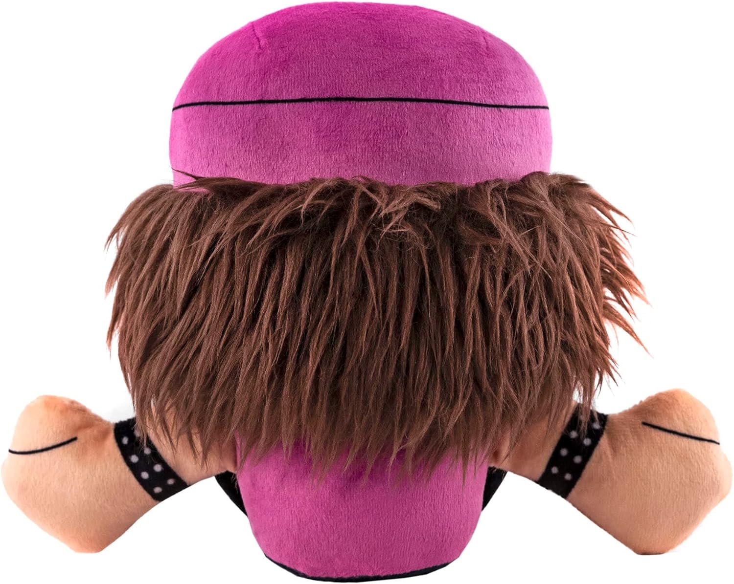 Bleacher Creatures WWE Macho Man Randy Savage – Peluche de 8 pulgadas Kuricha sentado – Juguete suave inspirado en Chibi