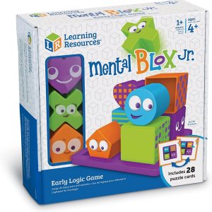 Learning Resources Mental Blox Jr – Juego de lógica temprana – 8 piezas juegos educativos para niños a partir de 4 años y rompecabezas de cerebro Learning Resources Mental Blox Jr – Juego de lógica temprana – 8 piezas juegos educativos para niños a partir de 4 años y rompecabezas de cerebro