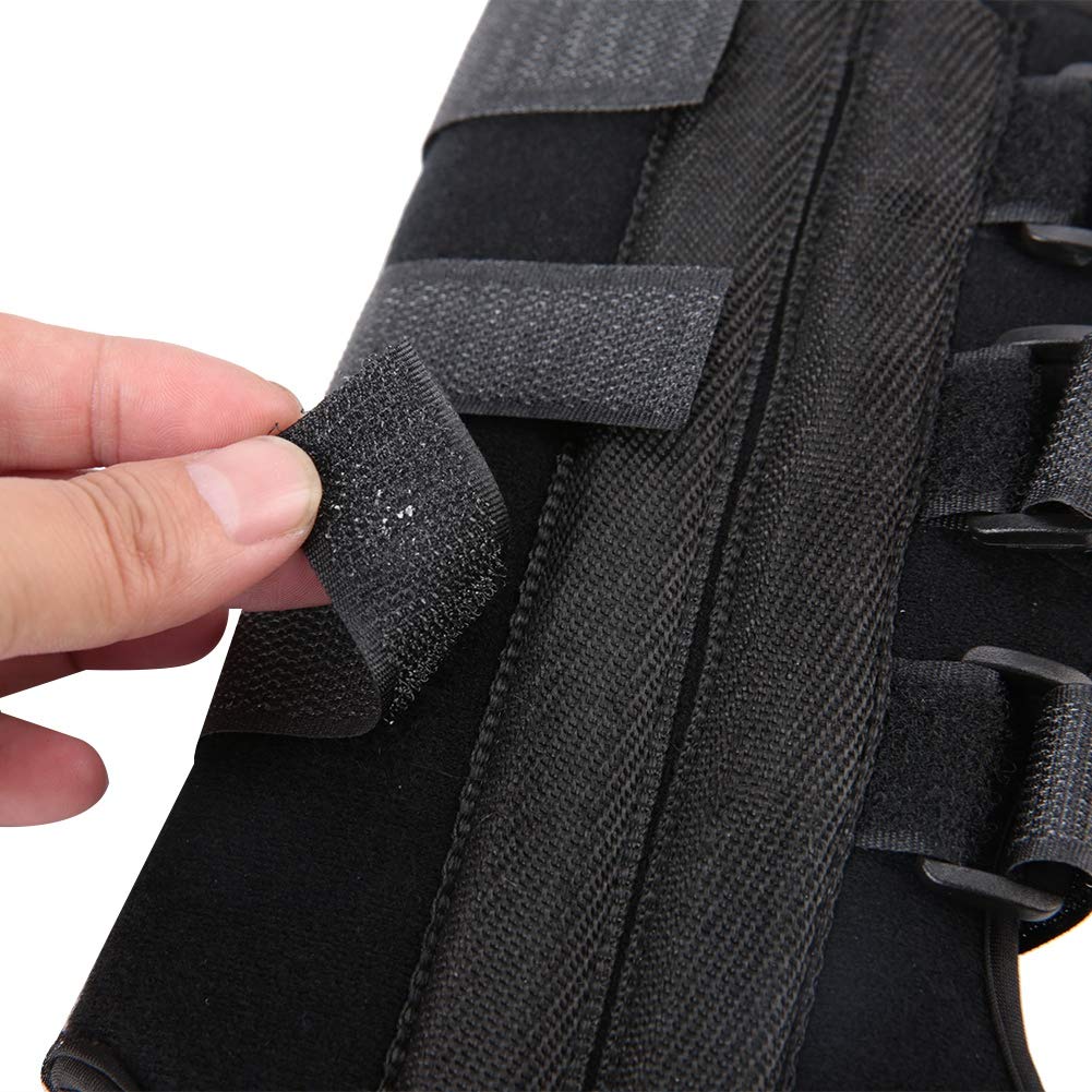 Tobillera, soporte de tobillo, terapia de férula de soporte de tobillo con cordones para mujeres y hombres, para esguinces, tensiones, posoperatorio