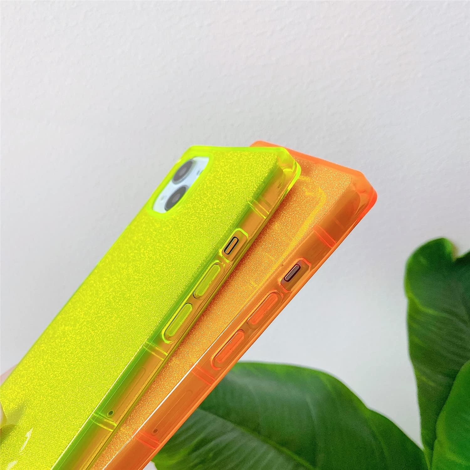 Cocomii Funda cuadrada para iPhone 13 Pro Max, con purpurina cuadrada, delgada, ligera, brillante, transparente y brillante, 2 estilos en 1, funda