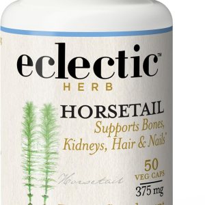 ECLECTIC INSTITUTE Cola de caballo cruda fresca liofilizada sin OMG  90 CT (375 mg) ECLECTIC INSTITUTE Cola de caballo cruda fresca liofilizada sin OMG  90 CT (375 mg)