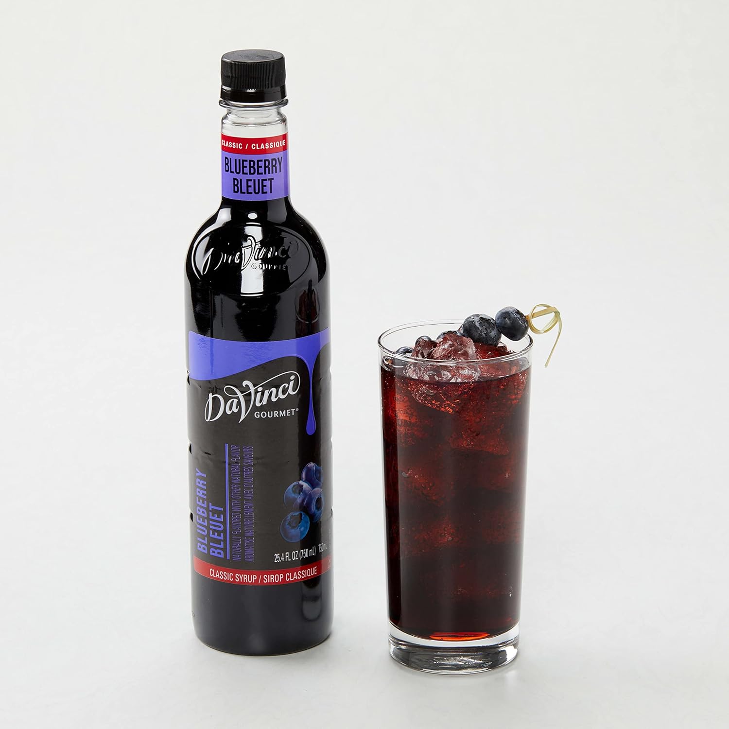DaVinci Gourmet Classic – Jarabe de arándanos azules, 25.4onzas líquidas (paquete de 1)