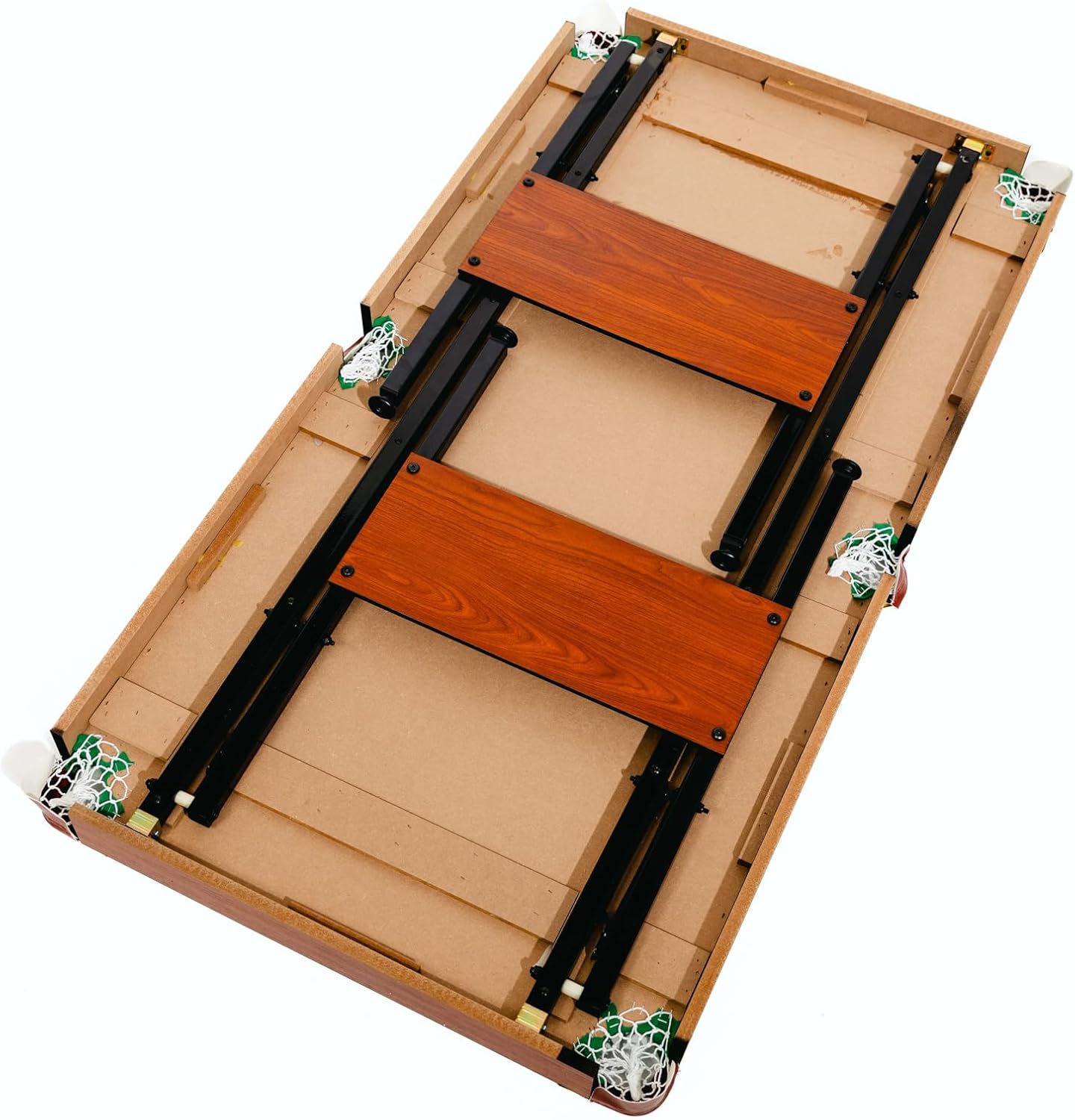 RACK Crux – Mesa de billarbillar plegable de 55 pulgadas, entretenimiento portátil y que ahorra espacio