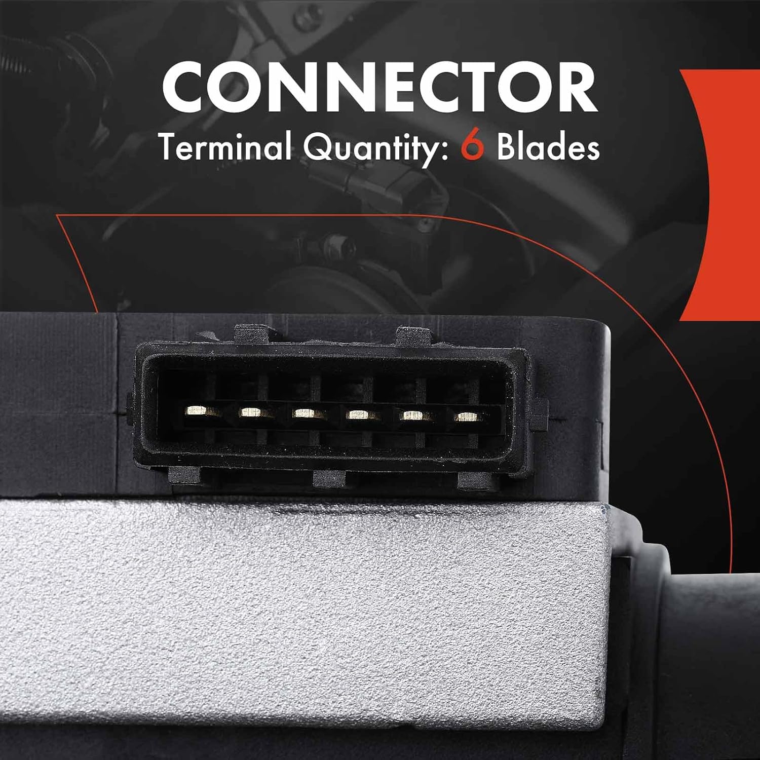 A-Premium Sensor de flujo de aire masivo compatible con Volvo 960 1992-1995 L6 2.9L DOHC aspirado naturalmente