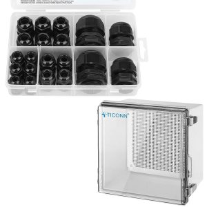 Caja de conexiones eléctrica impermeable IP67+20 PC IP68 Kit de glándula de cable impermeable Caja de conexiones eléctrica impermeable IP67+20 PC IP68 Kit de glándula de cable impermeable
