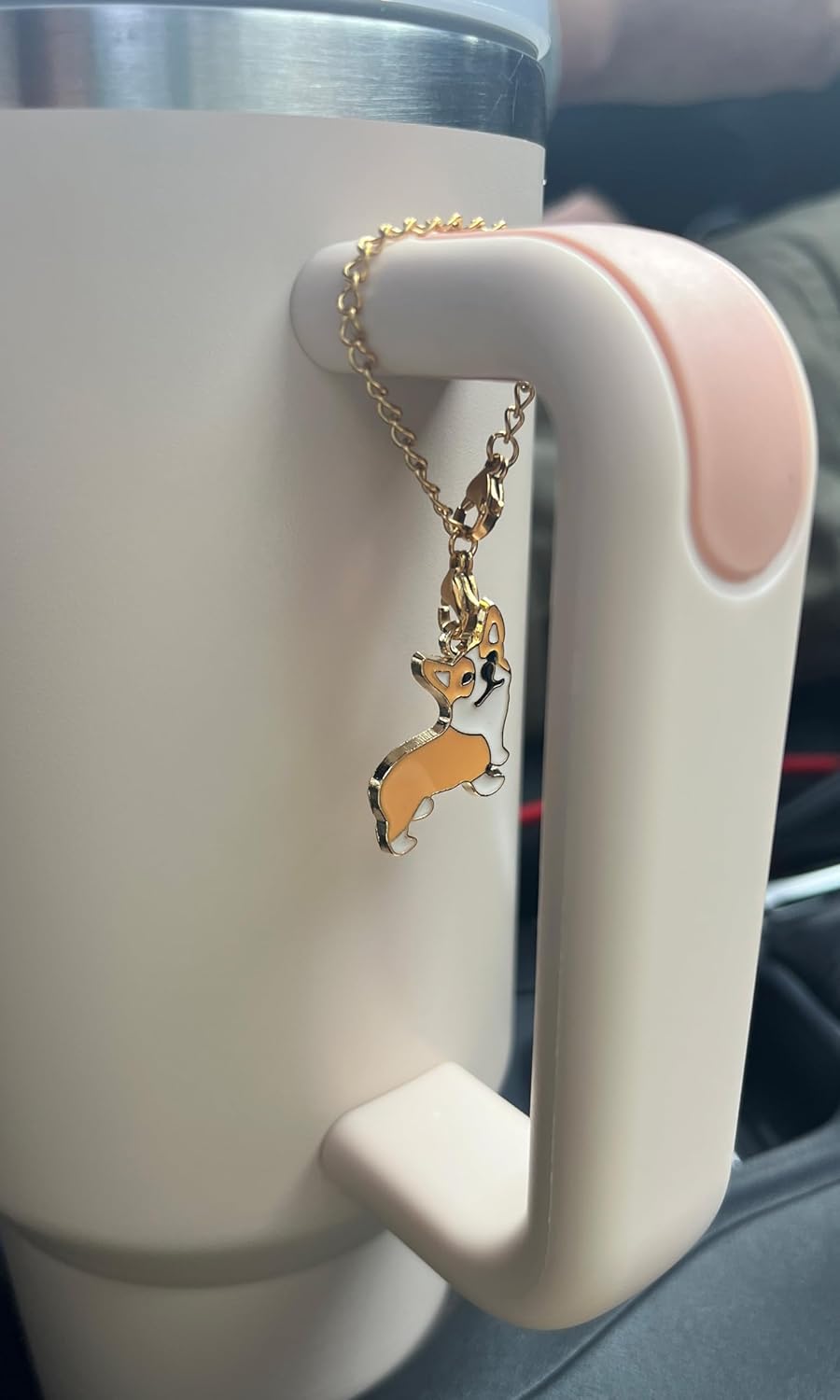 Abalorio para accesorios de copa Stanley, lindo dije de perro para StanleySimple ModernYeti Cup con asa, Stanley Cup Charms para accesorios Stanley.