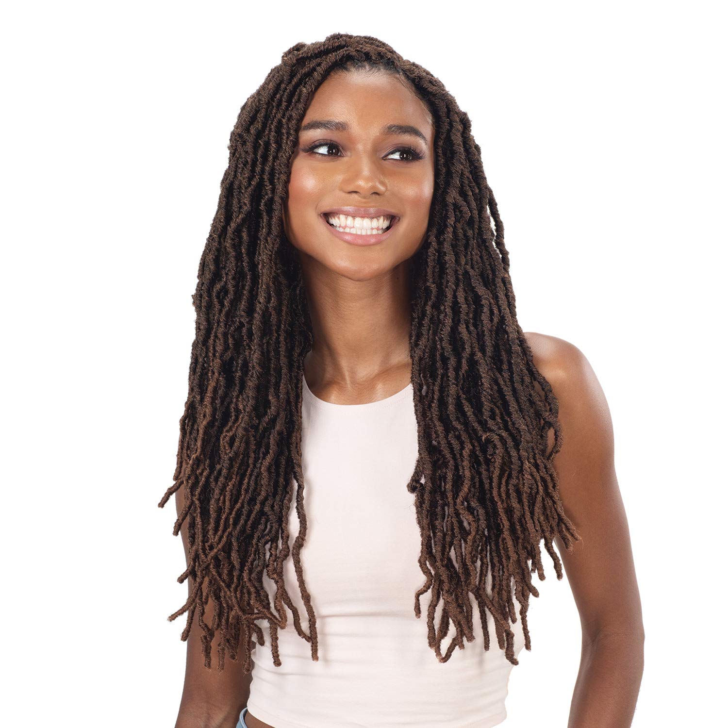 FreeTress – Trenzas de ganchillo 3X Bona Loc de 18 pulgadas (T30)