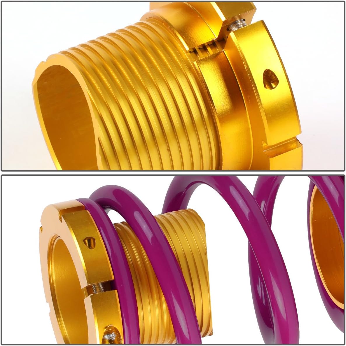 DNA MOTORING COIL-HC06-PP Kit de manguito de suspensión coilover para Honda Civic 06-11