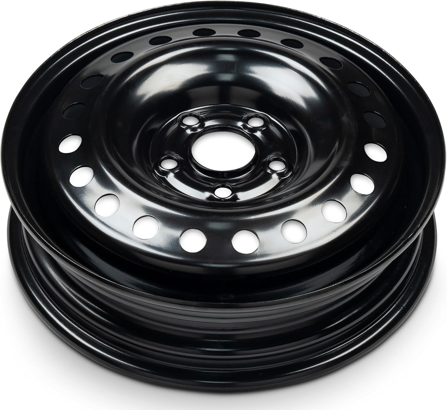 Para Nissan Rouge 17-20 Rogue Sport 17-20 Qashaqi 08-15 Llanta de acero negro de 16 pulgadas, repuesto directo de equipo original, rueda de