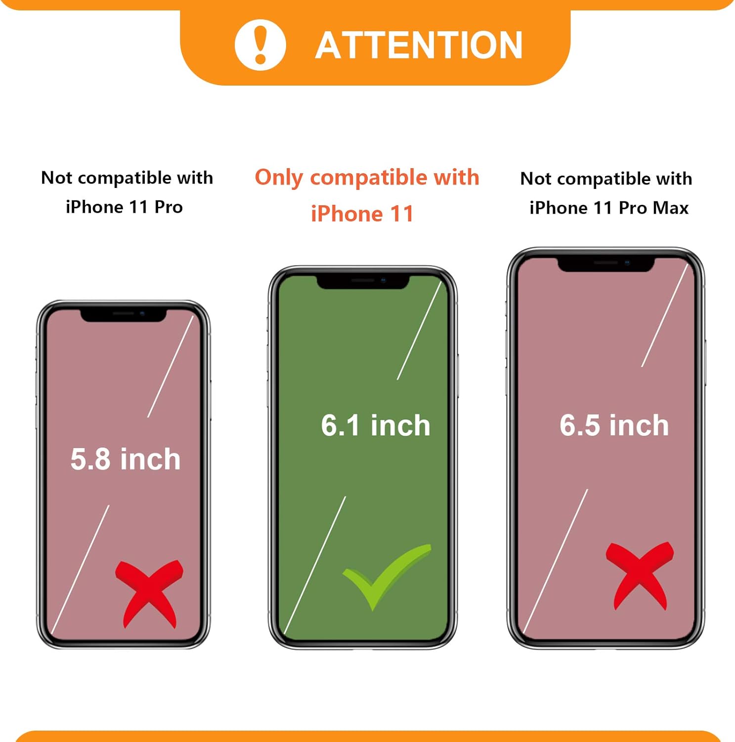 Bocasal Funda tipo cartera cruzada para iPhone 11, funda de piel con bloqueo RFID y soporte para tarjetas, funda protectora con cremallera y correa