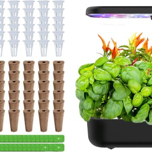 Ambgrow 90 esponjas de cultivo y cestas para sistema de cultivo hidropónico, suministros hidropónicos para plantas de interior, compatibles con Idoo Ambgrow 90 esponjas de cultivo y cestas para sistema de cultivo hidropónico, suministros hidropónicos para plantas de interior, compatibles con Idoo