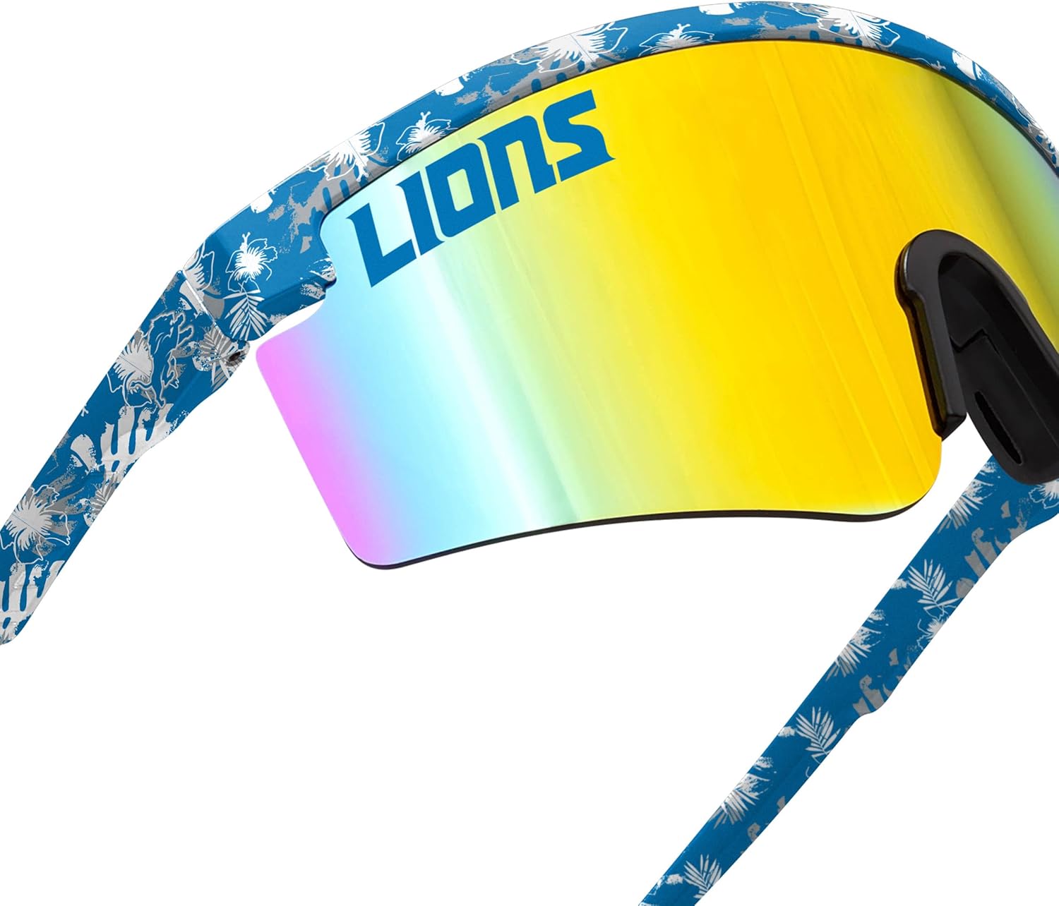 FOCO Men’s NFL Team Logo Large Frame Sunglasses
