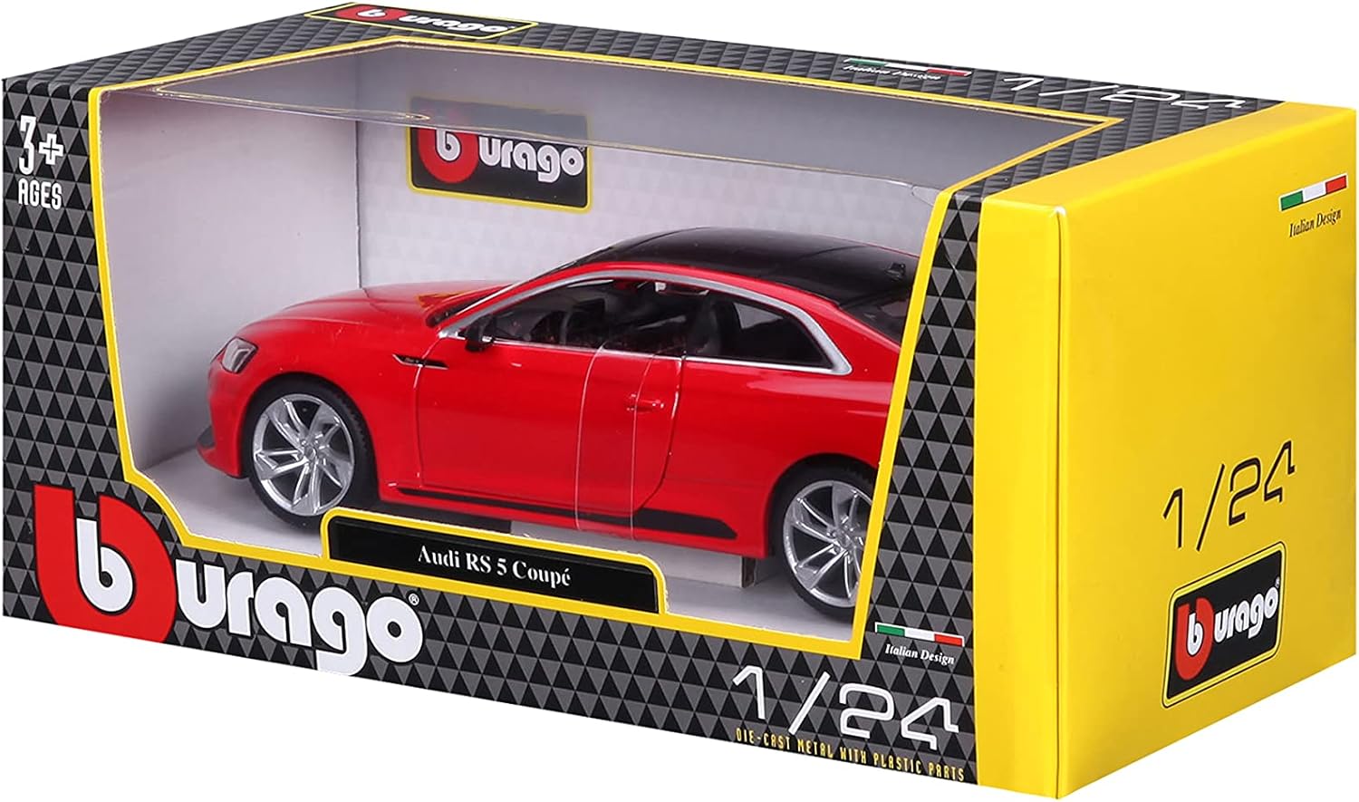 Bburago 15621090R 124 Audi RS 5 Coupé (2019), multicolor