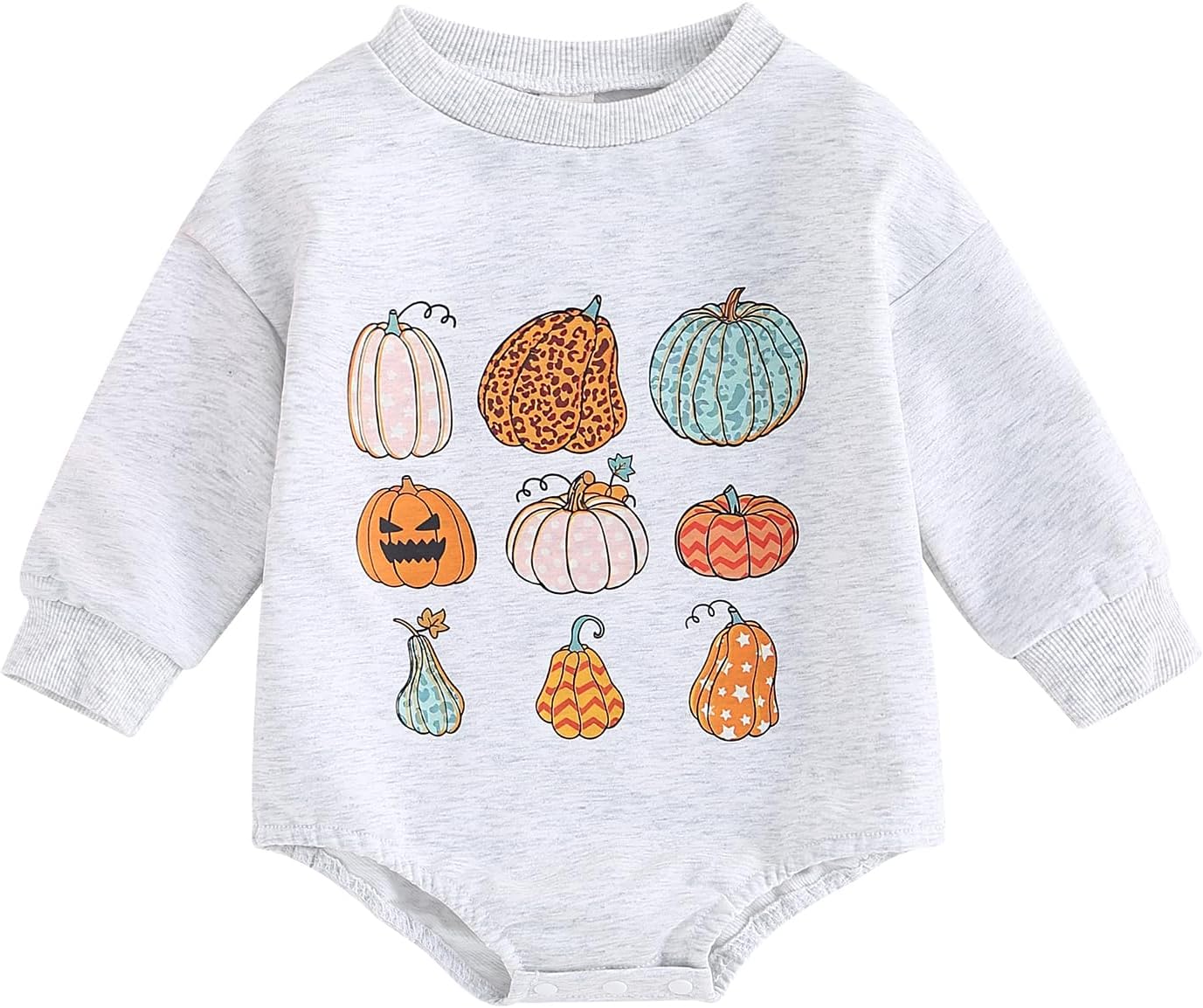 FYBITBO Ropa de Halloween para bebé niña y niño, sudadera de manga larga, traje de otoño e invierno