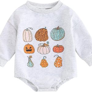 FYBITBO Ropa de Halloween para bebé niña y niño, sudadera de manga larga, traje de otoño e invierno FYBITBO Ropa de Halloween para bebé niña y niño, sudadera de manga larga, traje de otoño e invierno
