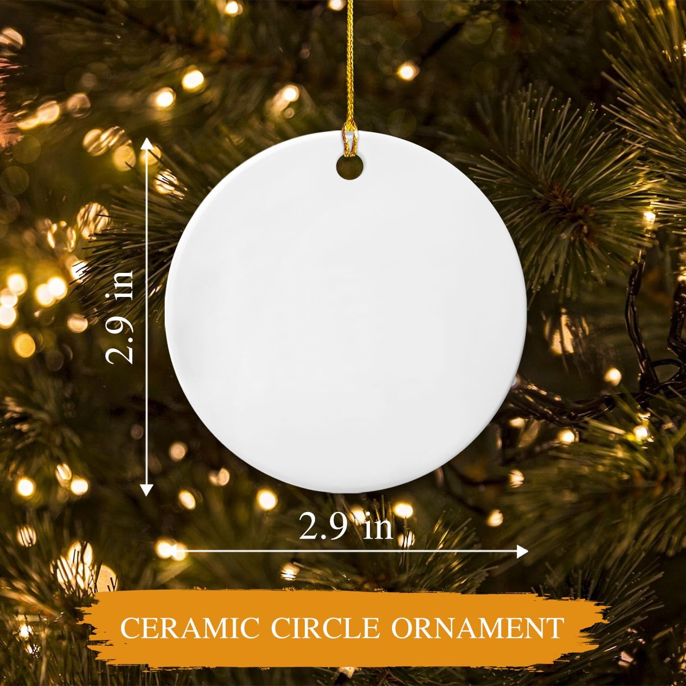 Adorno de cerámica personalizado para familia de 4 muñecos de nieve, nuestra primera Navidad como familia de cuatro, decoración de recuerdo de