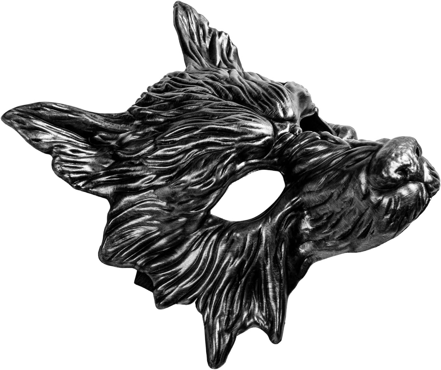 Máscara de cara completa de lobo realista de Halloween, disfraz de monstruo Louisiana Rougarou, cosplay, lobo, hombre lobo, accesorio para mascarada