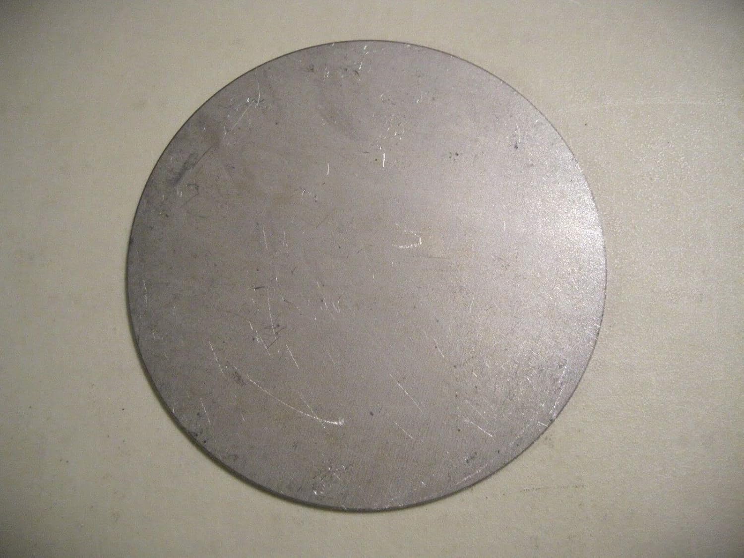 (20 piezas) Placa de acero de 116 pulgadas, disco, 6 pulgadas de diámetro. Acero 0625 A1011, círculo, 16ga – Hoja de acero resistente – Hojas de