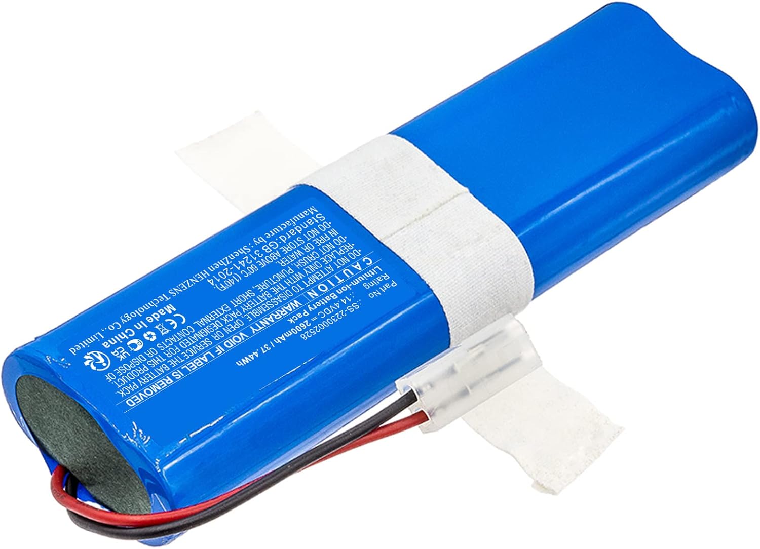 Synergy Digital Vacuum Cleaner Battery, Compatible with Tefal RG8577WHNS0 Vacuum Cleaner, (Li-ion, 14.4V, 2600mAh) Ultra High Capacity, Replacement