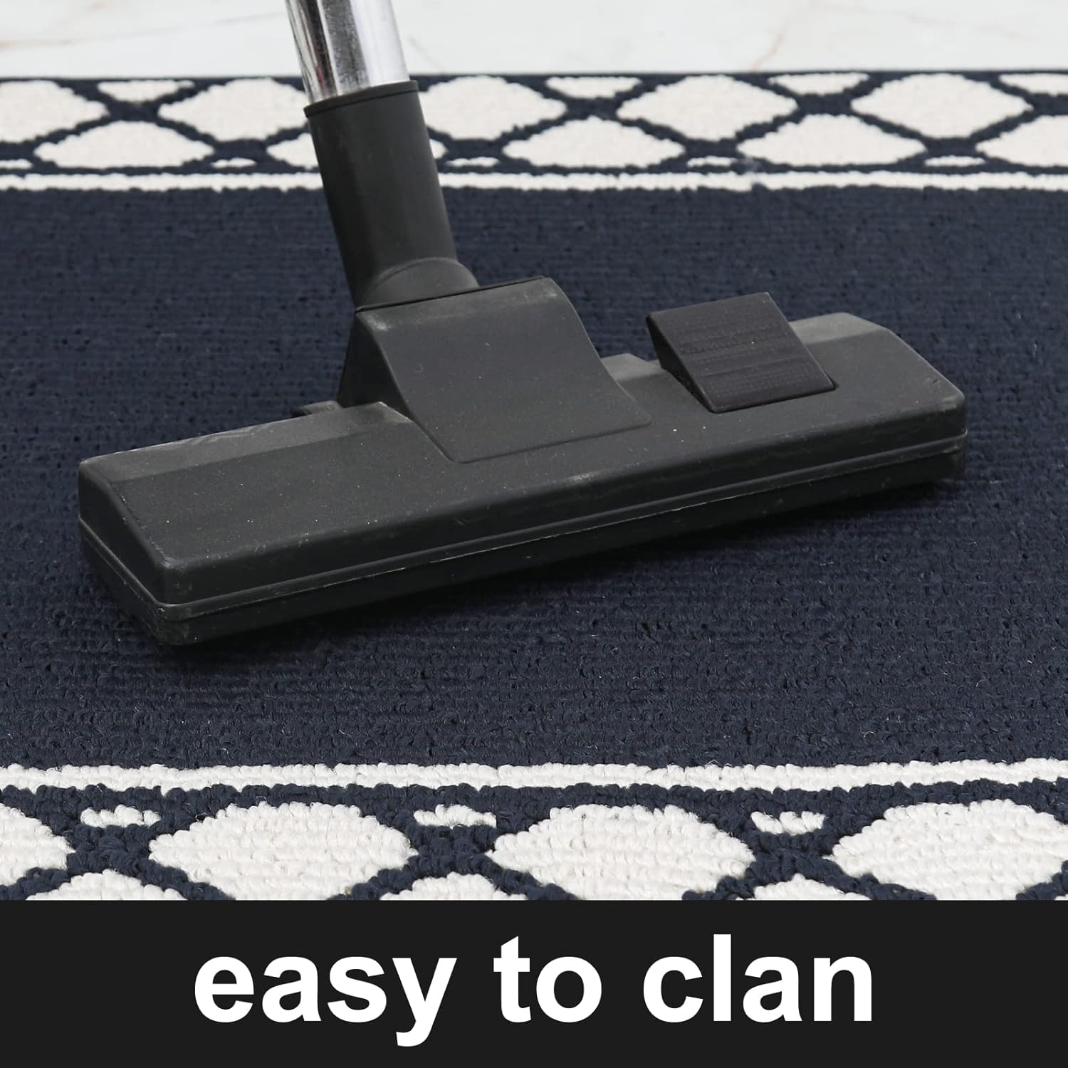 COSY HOMEER Alfombras gruesas de cocina de 48 x 20 pulgadas30 x 20 pulgadas, hechas de 100% polipropileno, 2 piezas de tapete de cocina suave,