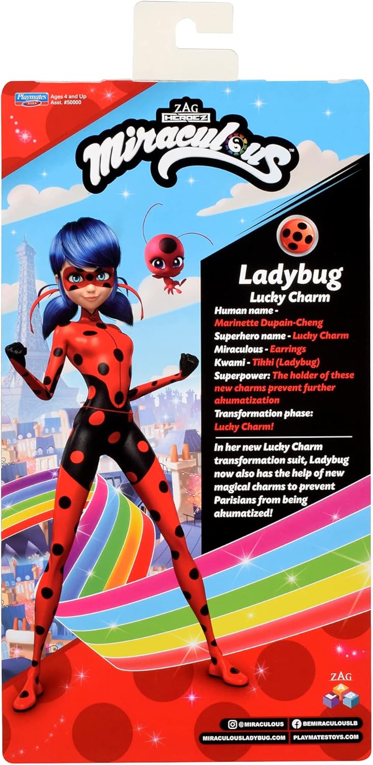 Bandai Miraculous Doll 26 cm Ladybug Lucky Charm