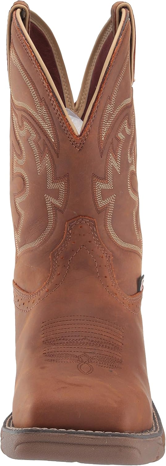 JUSTIN Botas de trabajo occidentales impermeables Stampede Rush para hombre con punta de acero – Wk4331