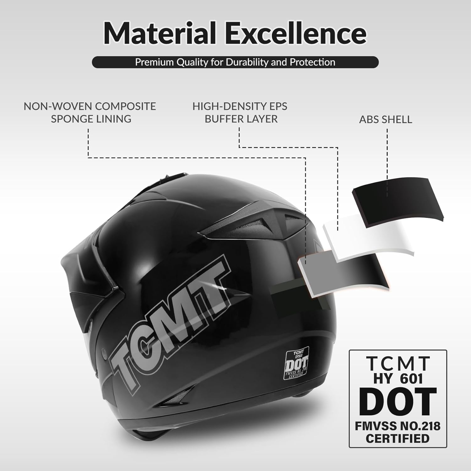 TCMT – Casco MX de cara completa para motocicleta, motocross, ATV, bicicleta de montaña, para hombres y mujeres, aprobado por DOT
