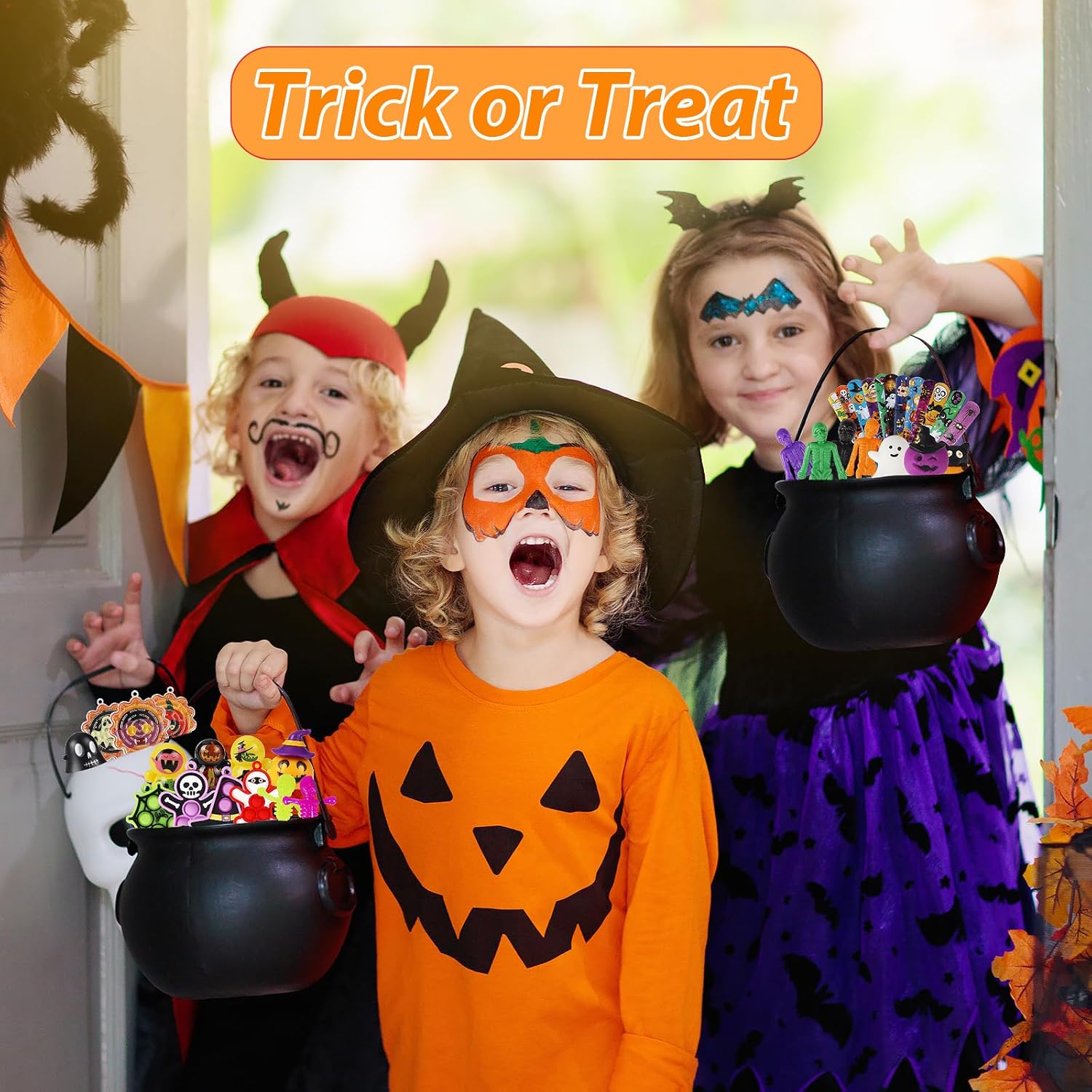Recuerdos de fiesta de Halloween para niños, juguetes de Halloween a granel, rellenos de bolsas de regalos de Halloween, recuerdos de Halloween para