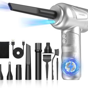 Plumero de aire comprimido 4.0, soplador de aire inalámbrico, plumero de aire eléctrico para limpieza de teclado y PC, kit de limpieza de aire, Plumero de aire comprimido 4.0, soplador de aire inalámbrico, plumero de aire eléctrico para limpieza de teclado y PC, kit de limpieza de aire,