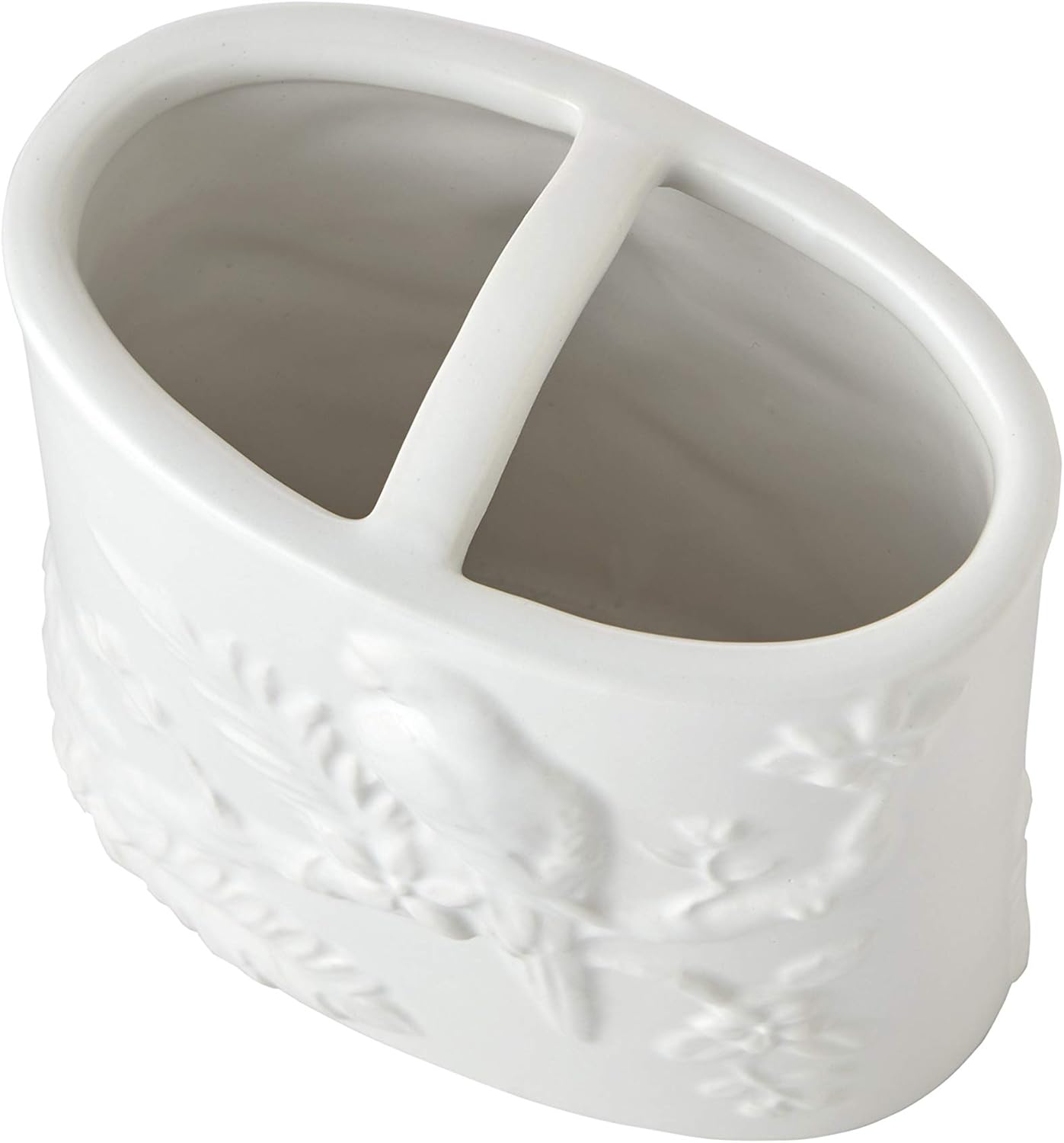 SKL Home Vern Yip Jungle Cats – Porta cepillos de dientes, color blanco