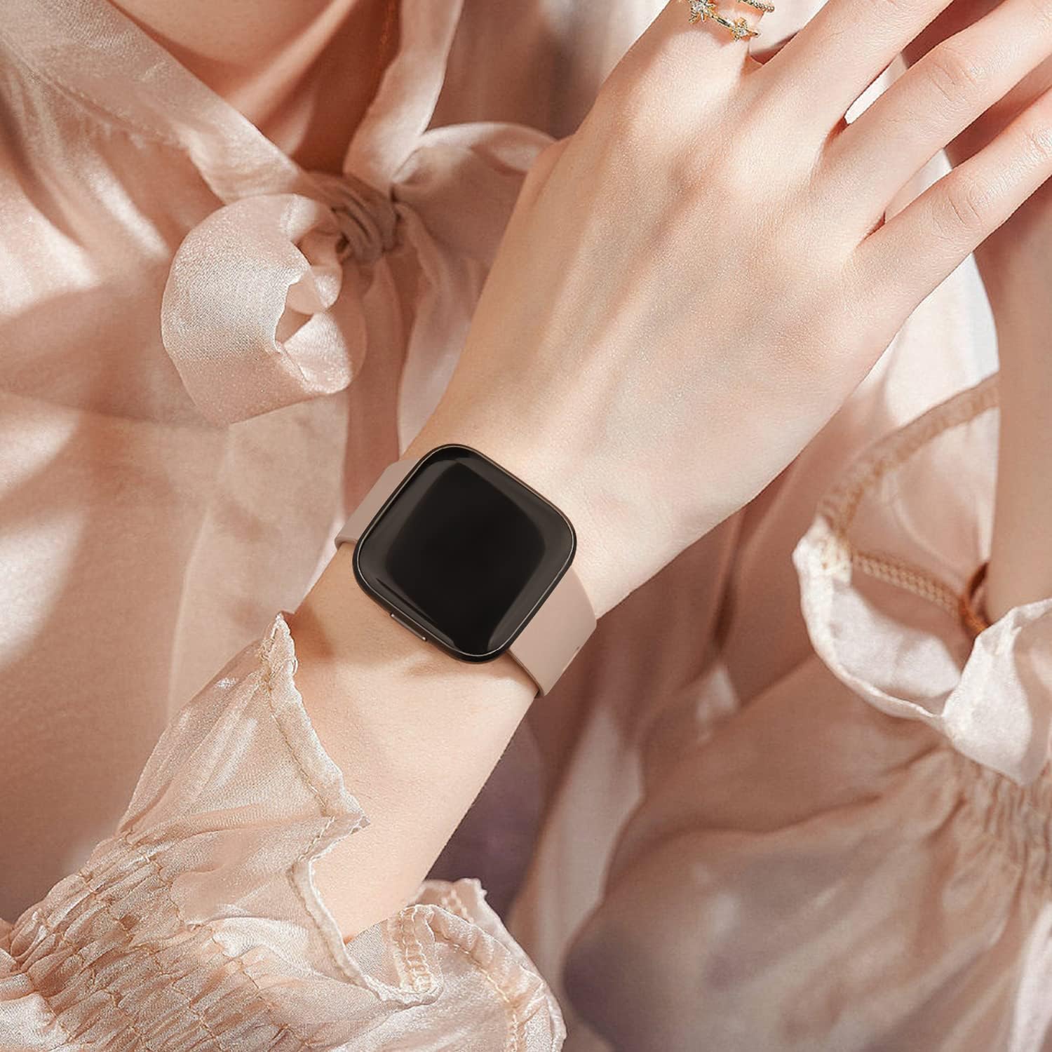 Meliya Correas compatibles con Fitbit VersaVersa 2  Versa LiteVersa SE Classic Correa deportiva de silicona suave para mujeres y hombres