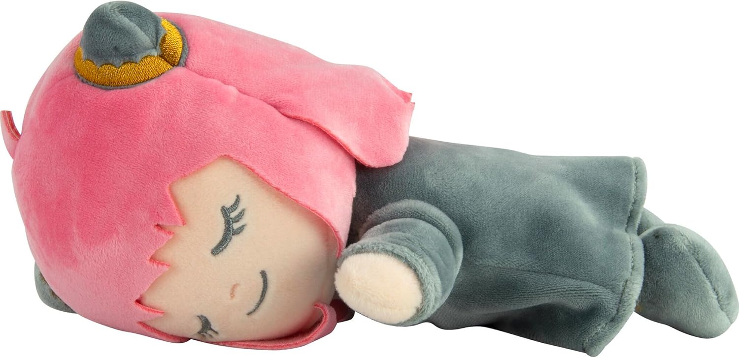 Club Mocchi Mocchi- Suya Suya Sleeping Friend Plush – Spy X Family Anya Forger – Sleeping Spy X Family Figure Plush – Squishy Anime Plushies and