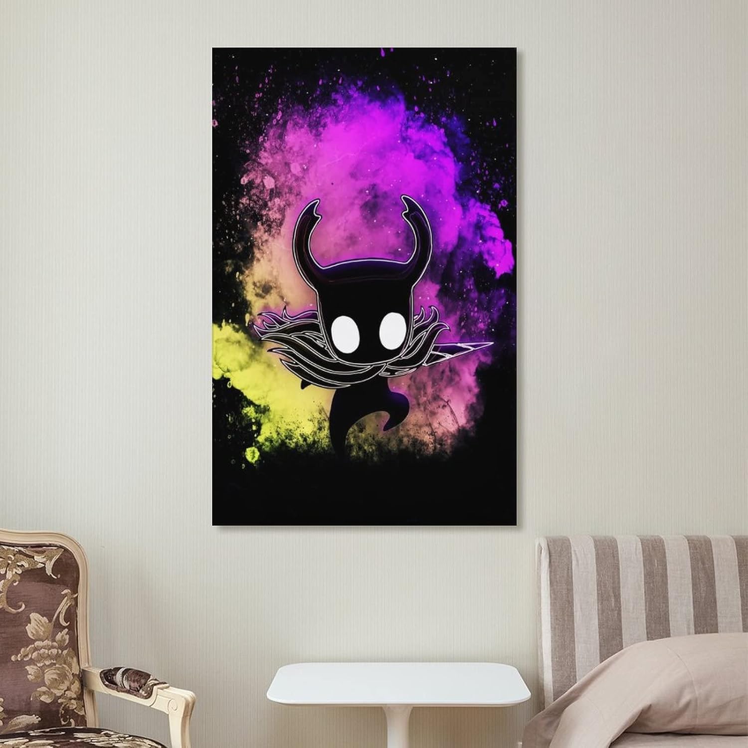 SNKB Póster de caballero hueco, pintura decorativa, lienzo, arte de pared, para sala de estar, dormitorio, 16 x 24 pulgadas (15.7 x 23.6 in)