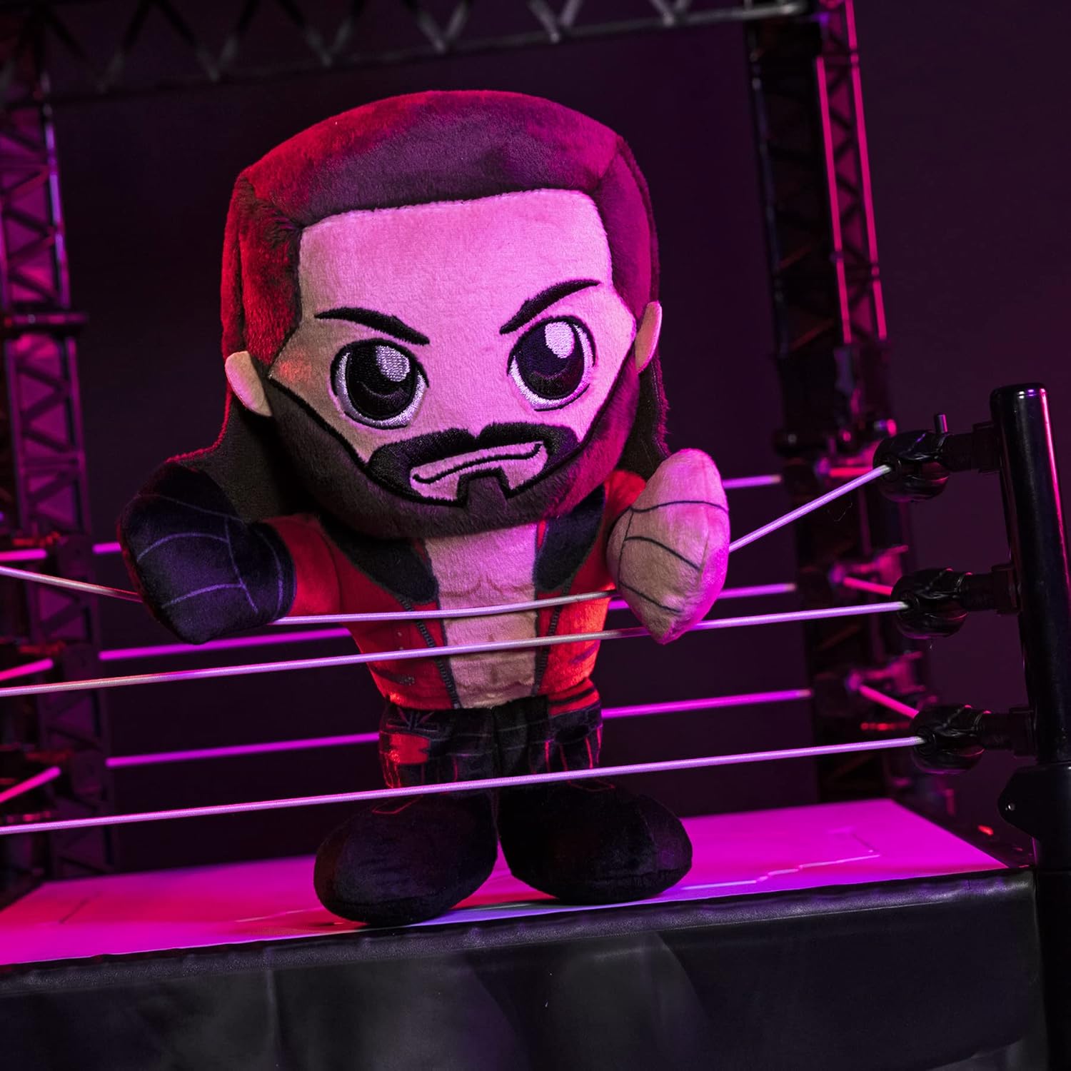 Bleacher Creatures WWE Seth Rollins – Peluche Kuricha de 8 pulgadas, superestrellas de lucha inspiradas en Chibi suaves