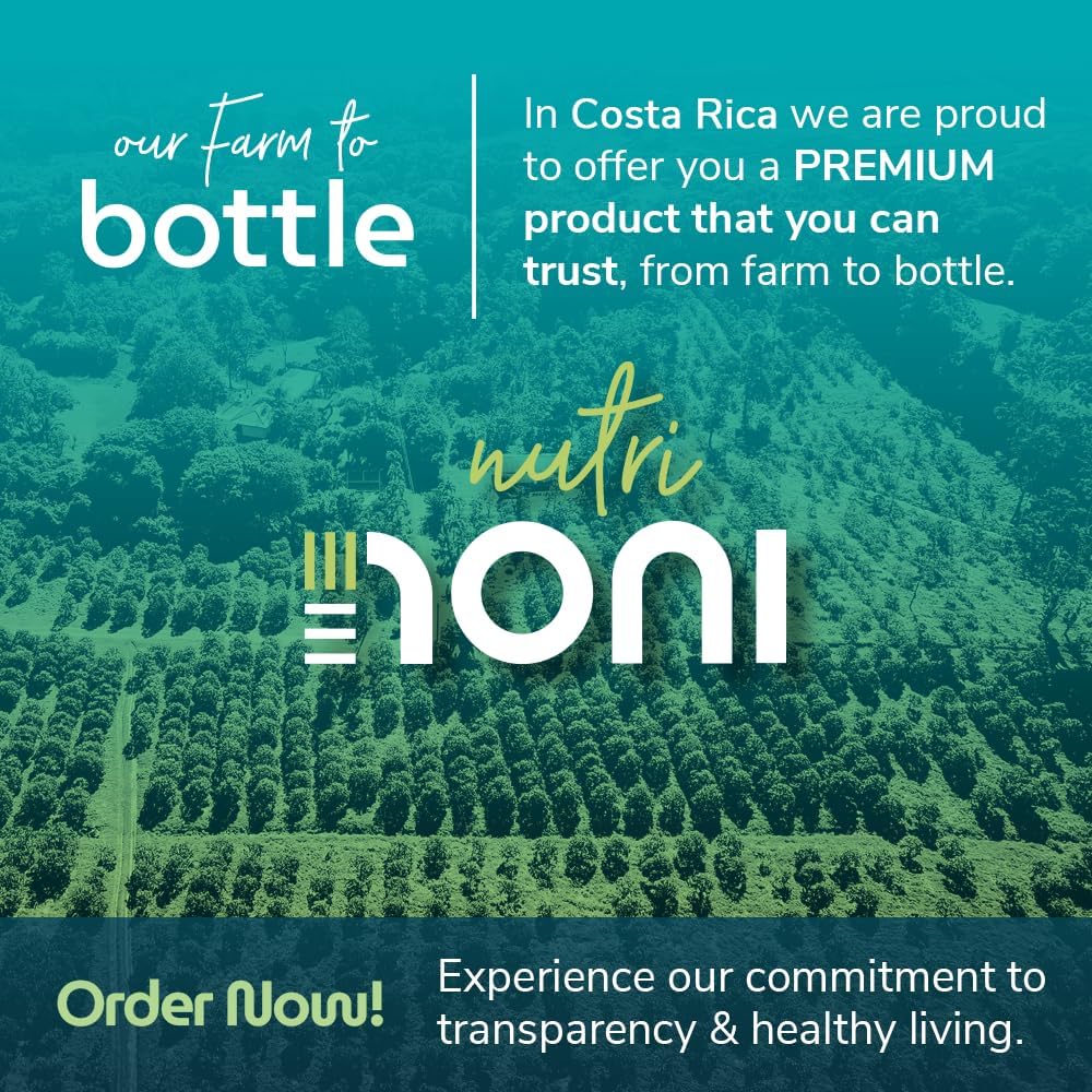 Jugo orgánico USDA 100% puro de Costa Rica Sabor Original Sin Fruta Añadida. 33.8 fl oz. Uno de los superalimentos de la naturaleza
