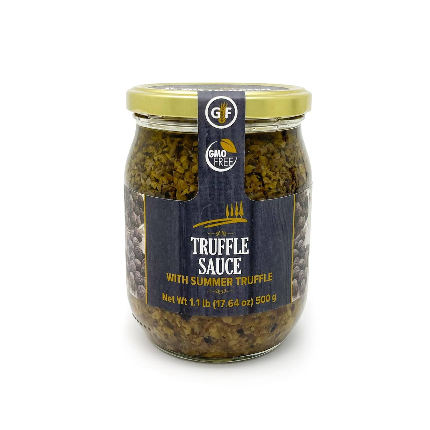 SOGNO TOSCANO Salsa de trufa negracon trufas reales de veranoveganapara cubrir o condimentar para condimentar, cocinar y hornear I Sin gluten, sin
