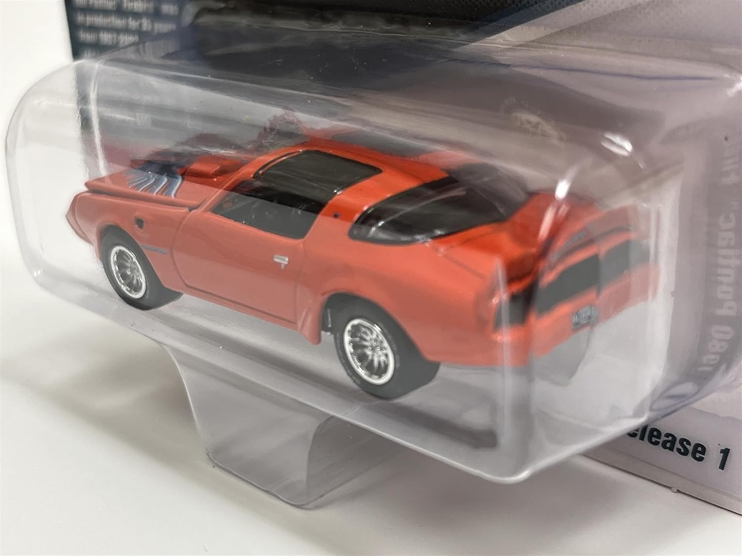 Johnny Lightning JLMC029 Muscle Car VER A 1980 Pontiac Firebird TA Rojo Naranja