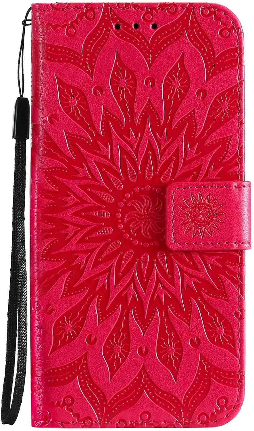 Fansipro Funda tipo cartera para teléfono Samsung Galaxy A32 4G, funda delgada de piel sintética de alta calidad para Galaxy A32 4G, 2 ranuras para
