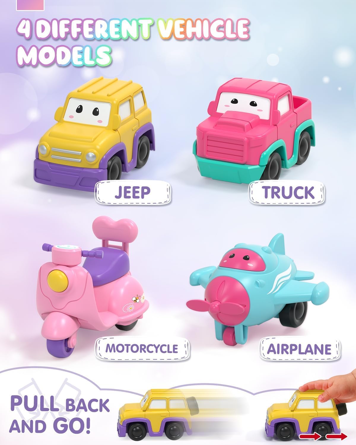 Lehoo Castle Juguetes para niñas pequeñas, juguetes para niñas de 2 años con luces y música, juguetes para niños pequeños de 2 a 3, juguetes de