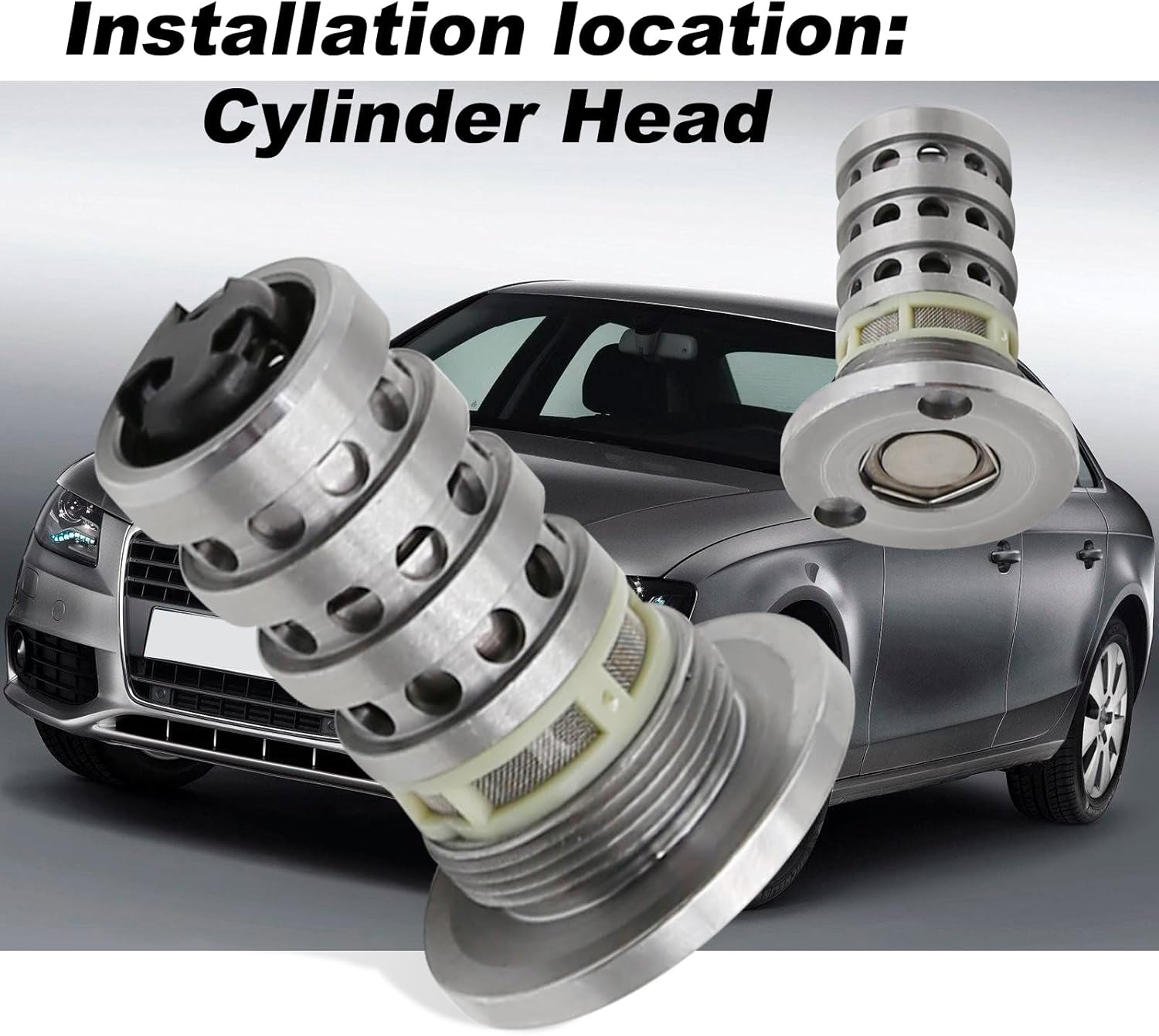 Válvula de control del árbol de levas del motor M20VVT válvula de control de aceite de sincronización variable (VVT) Reemplazo para Audi Volkswagen