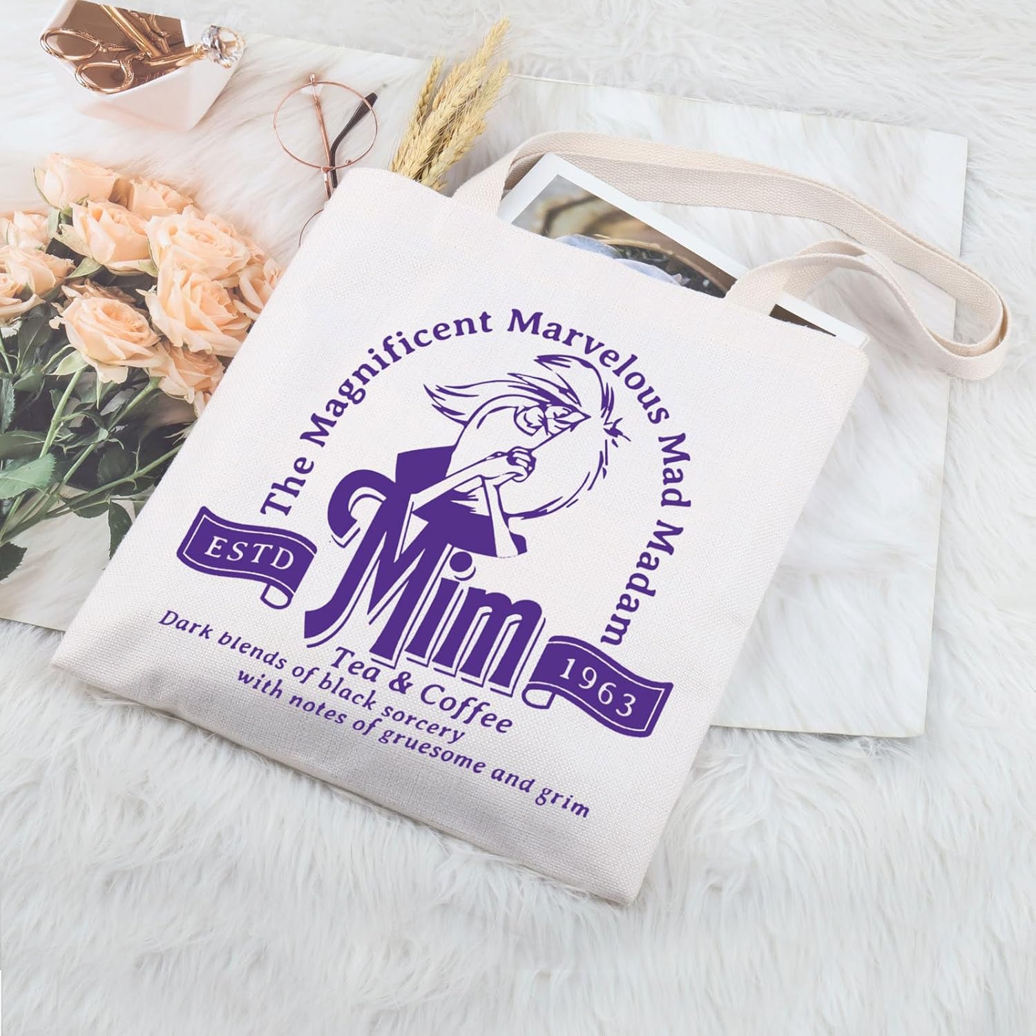 TIIMG Sword Stone – Bolsa de mano inspirada en películas de dibujos animados para fanáticos de Mad Madam