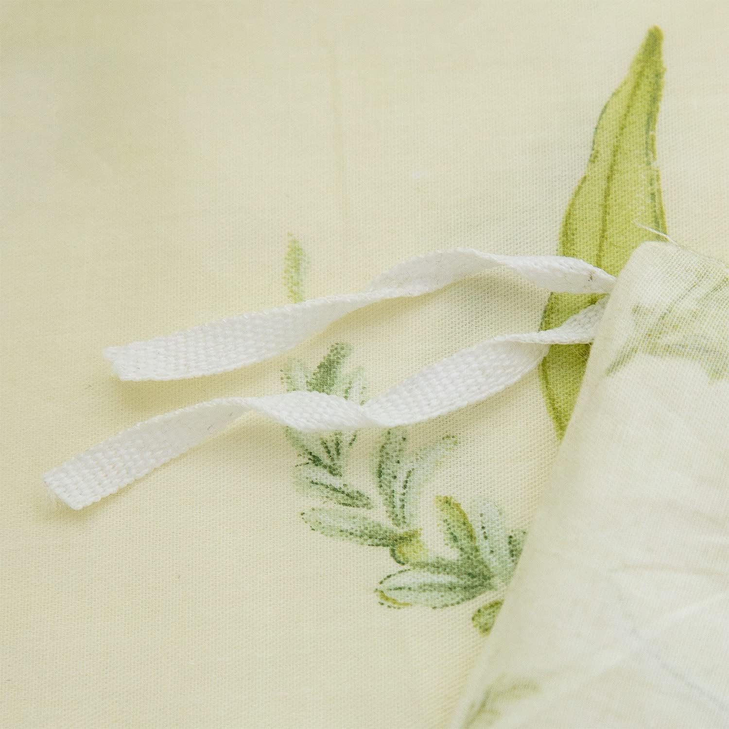 Juego de funda de edredón tamaño individual de algodón floral, 100% algodón, elegante, floral, juego de ropa de cama individual de 3 piezas, color