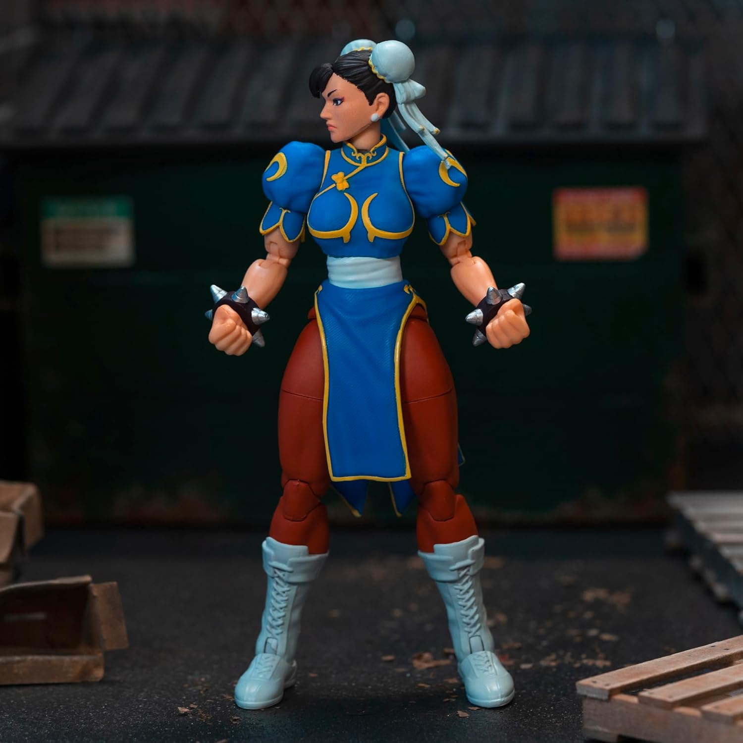 Chun-LI Street Fighter – Figura de coleccionista de lujo de 6 pulgadas