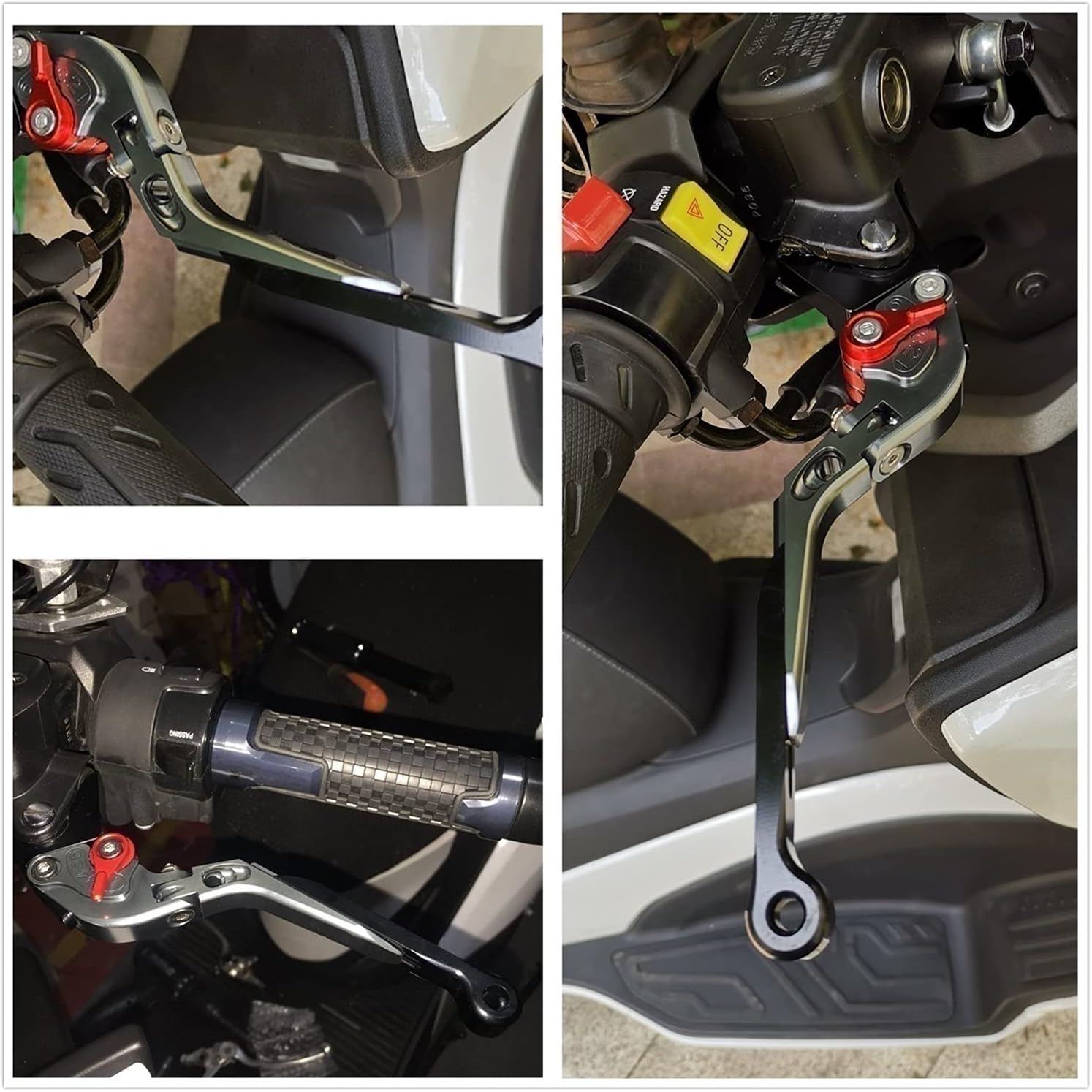 Palanca de embrague de motocicleta para Yamaha MT03 MT-03 MT 03 2015 2016 2017 2018 Accesorios de motocicleta CNC ajustable freno embrague palancas