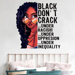 Calcomanías de pared para dormitorio de niñas, calcomanía de pared con cita inspiradora mágica de niña negra, decoración de habitación rosa, Calcomanías de pared para dormitorio de niñas, calcomanía de pared con cita inspiradora mágica de niña negra, decoración de habitación rosa,