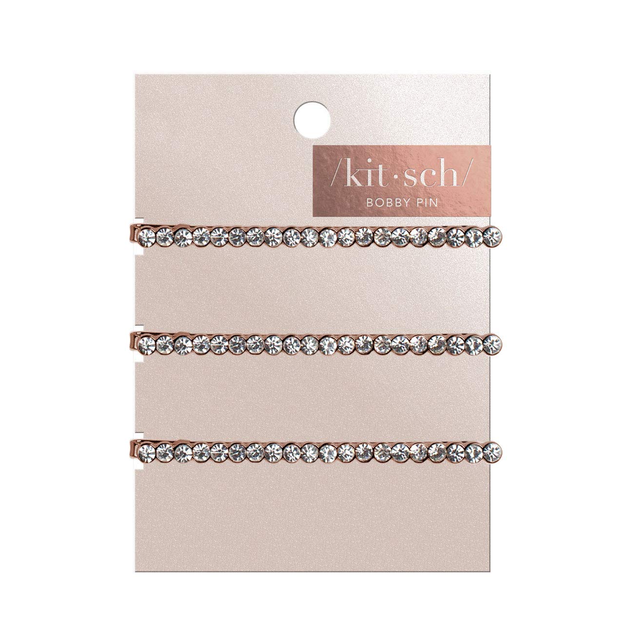 Kitsch Horquillas decorativas para el cabello con diamantes de imitación, accesorios para el cabello con diamantes de imitación para mujer, pinzas