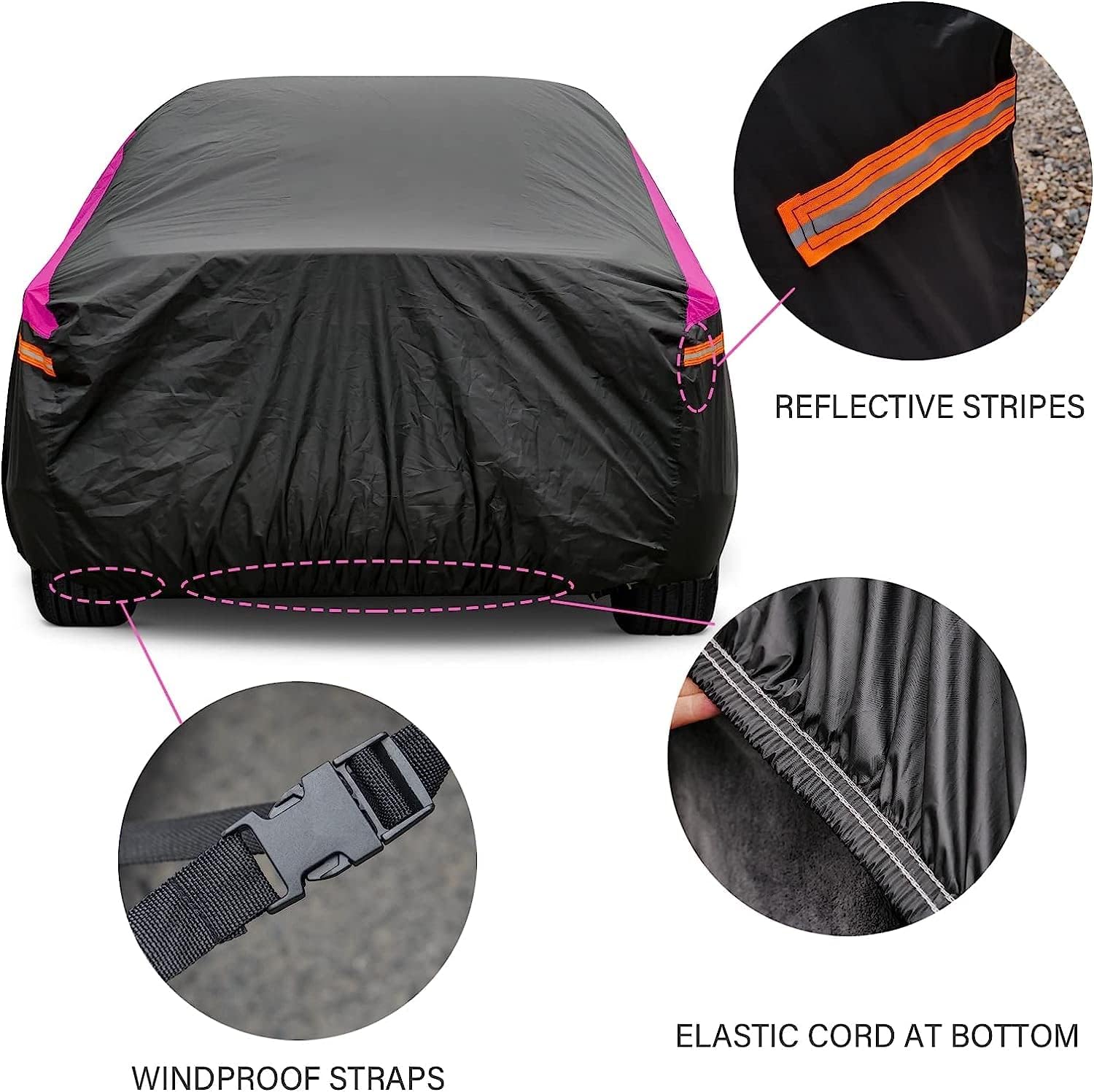Funda impermeable para automóvil Coupe Sport Sedan para todo tipo de clima, adecuada para Porsche Boxster, Toyota 86Supra, Nissan 370Z350Z, Audi A3,