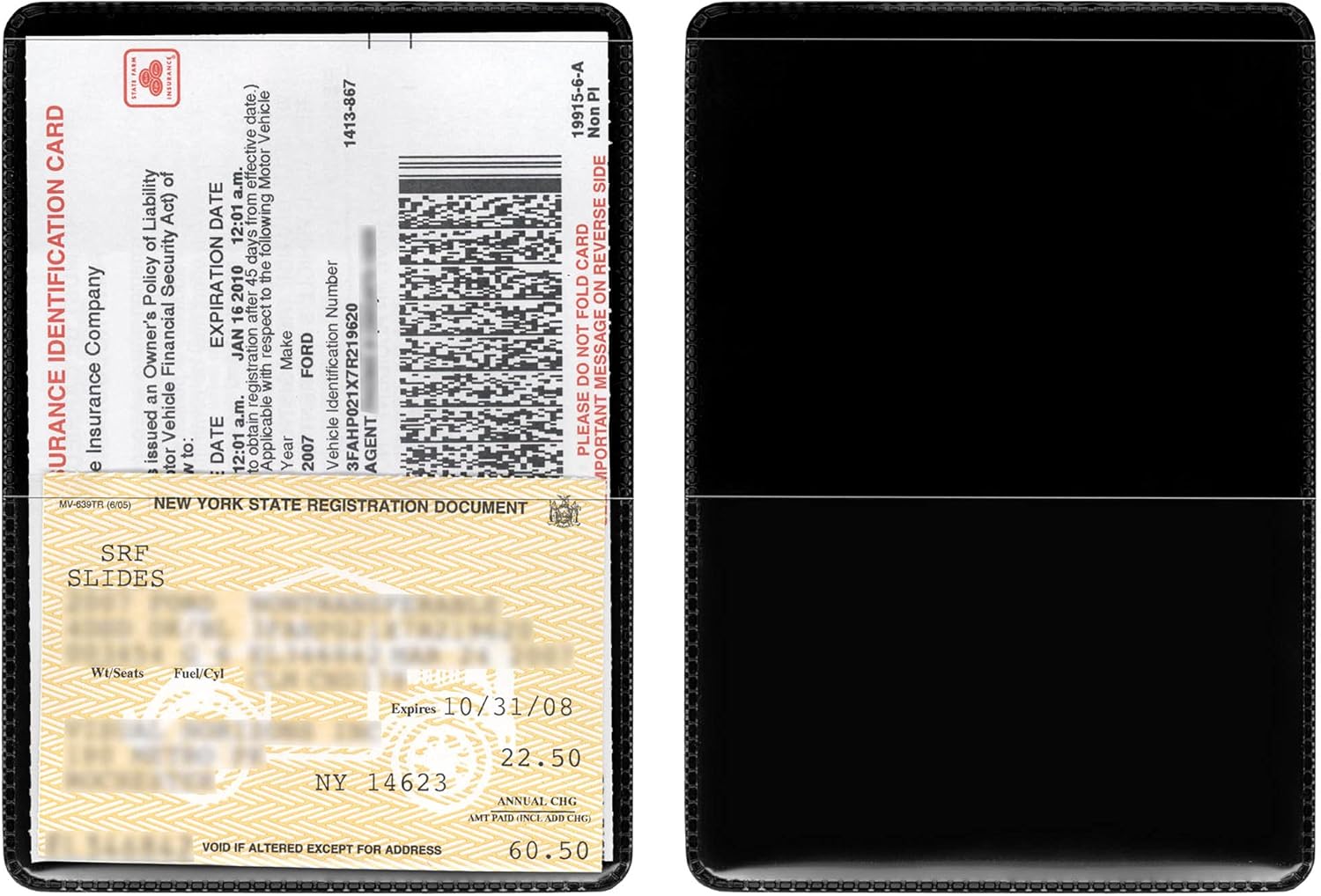 StoreSMART RFS20 – Tarjetero para identificación y seguro de auto