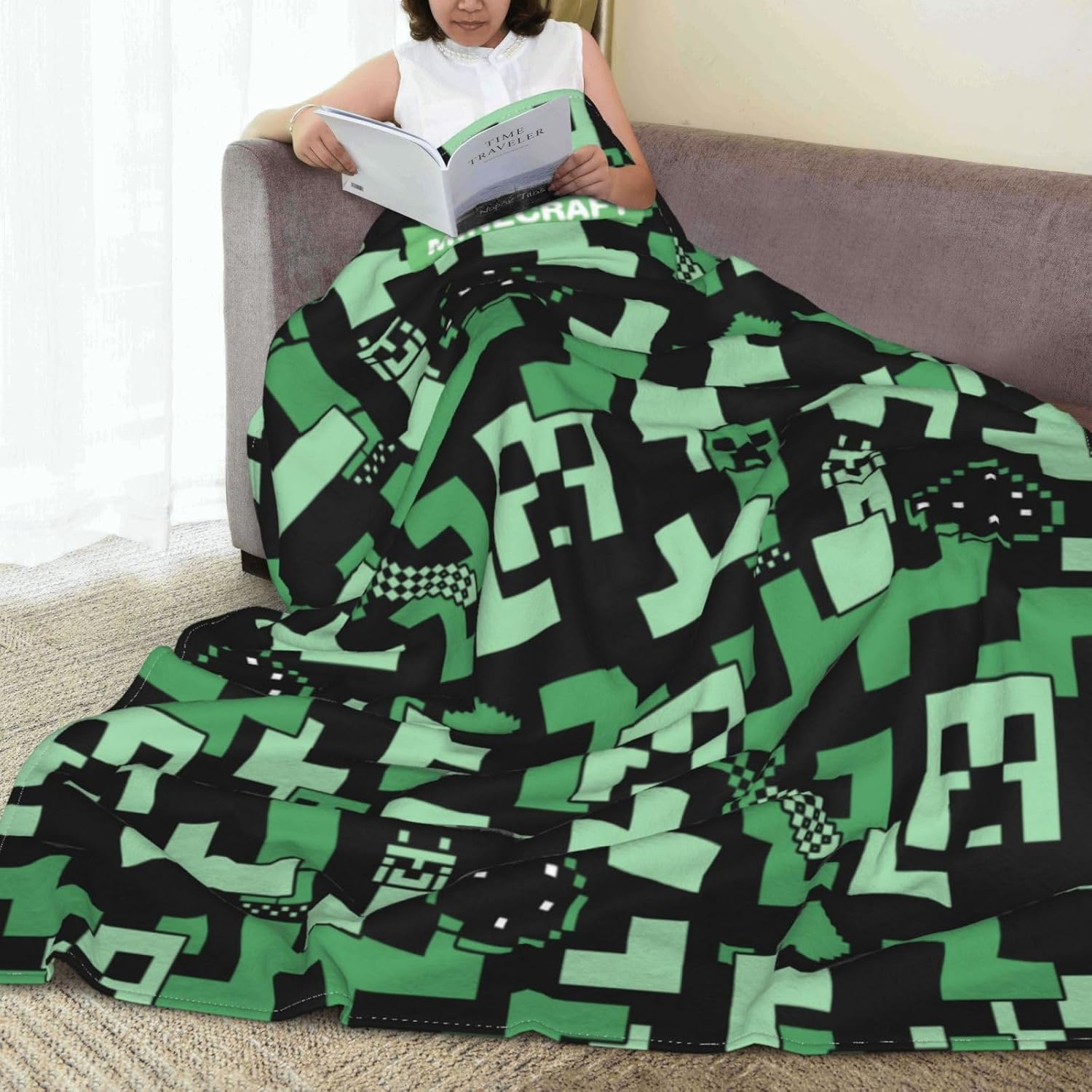 Manta de juegos para niños y hombres, mantas de franela suave para niños, regalos para amantes de los juegos, 50 x 40 pulgadas